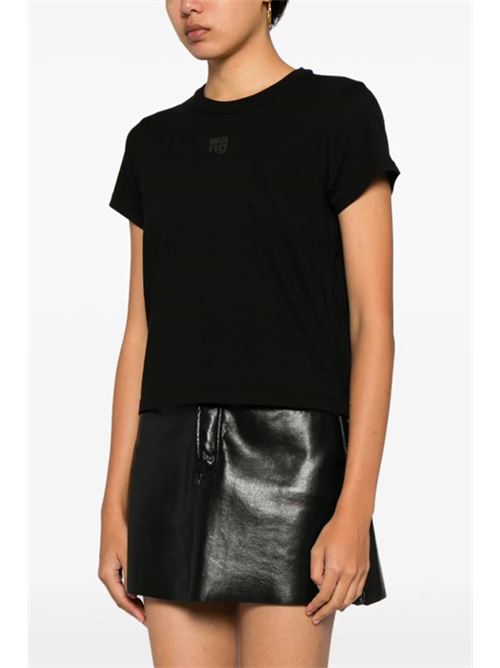 T-shirt con logo ALEXANDER WANG | 4CC3221358001